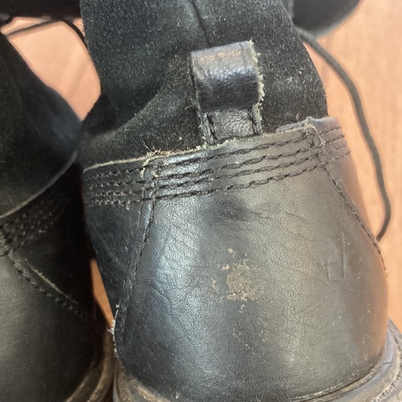 Timberland Earthkeepers Black Suede Leather Fold Down Boot - 7M - Picture 15 of 15